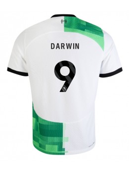 Billige Liverpool Darwin Nunez #9 Bortedrakt 2023-24 Kortermet